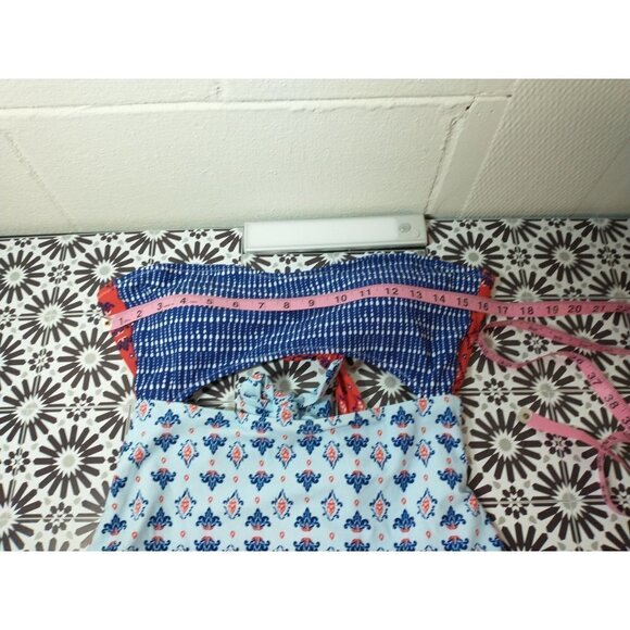 ☀️NWT Cupshe Paisley print Cut Out One Piece Swimsuit, women's M - Picture 9 of 10